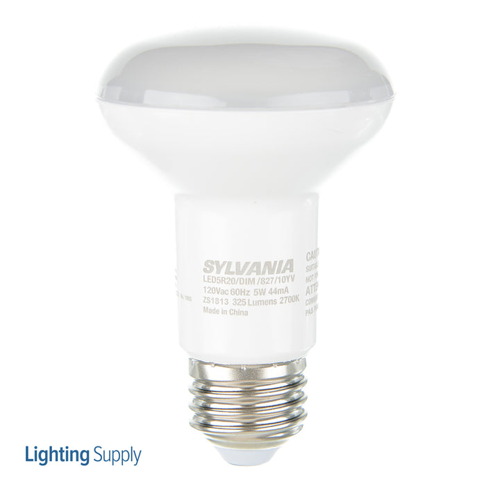 Sylvania LED5R20DIM82710YVRP2 LED R20 5W Dimmable 325Lm 2700K 11000 Life 2 Pack/Priced Per Each (73993)