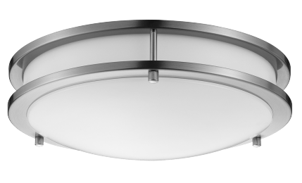 Sylvania FLUSHSTRN12R1050ST9SC3 12 Inch LED Saturn Ring Fixture CCT Selectable 2700K/3000K/3500K/4000K/5000K 1050Lm 90 CRI Triac Dimming White (65575)