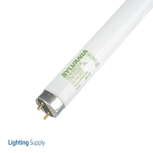 Sylvania FO17 841 ECO CP 17W 24 Inch T8 Octron Fluorescent Lamp 4100K CCT 82 CRI Suitable For Instant Start Or Rapid Start Operation Ecologic (27620)
