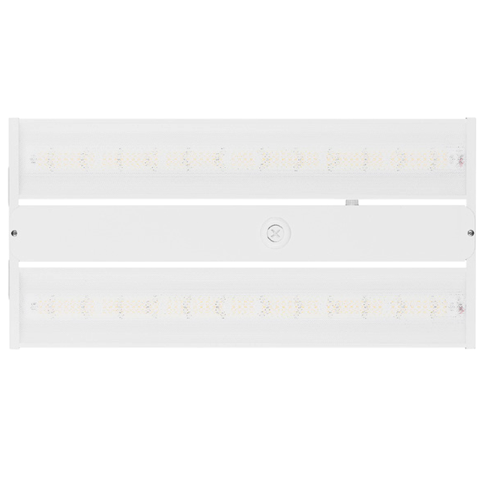 Sylvania LNHIBA5A/S220UNVD8SC14/12/WH Linear High Bay 5A Wattage/CCT Selectable 175W/195W/220W 4000K/5000K 120-277V 0-10V Dimming 1X2 White (62876)