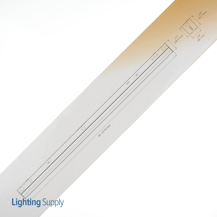 Sylvania LED Strip Light 5000K 4 Foot 22W 120-277V White Emergency Battery Backup (65184)