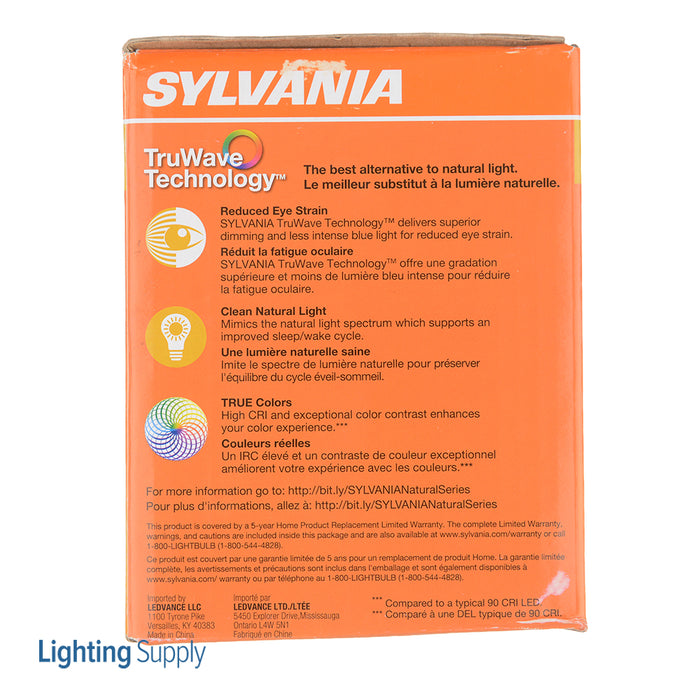 Sylvania LED10.5PAR30DIM930TLNFL25GLRP LED Natural Truwave PAR30 10W Dimmable 90 CRI 850Lm 3000K 25000 Hours Medium Base Clear Finish (40914)