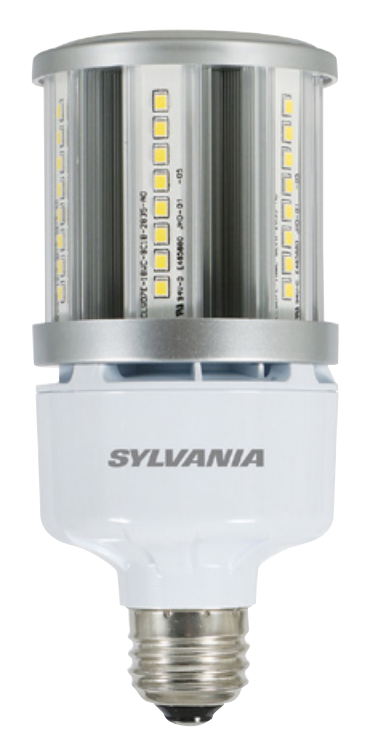Sylvania LED36HIDR830MED Ultra LED Corn Cob 36W 120-277V 50000 Hours 3000K 4800Lm 80 CRI (40872)