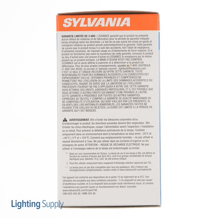 Sylvania LED4.5A19/DIM/BLUE/GL/RP LED A19 4.5W Dimmable 15000 Life Blue Finish (40304)