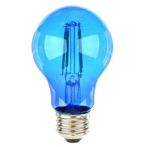 Sylvania LED4.5A19/DIM/BLUE/GL/RP LED A19 4.5W Dimmable 15000 Life Blue Finish (40304)
