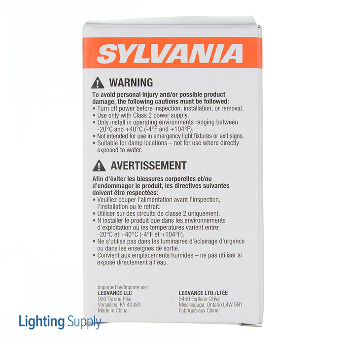 Sylvania LED5MR16/DIM/827/NFL25/GL/RP LED MR16 5W Dimmable 81 CRI 350Lm 2700K 25000 Life (78232)