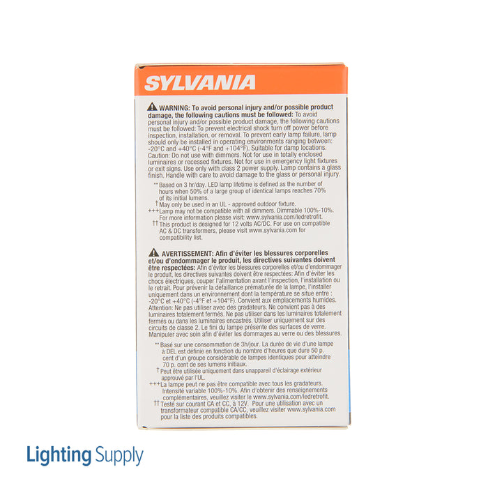 Sylvania LED6MR16DIM950TLFL40GLRP LED Natural TruWave MR16 6W Dimmable 90 CRI 450Lm 5000K GU5.3 Base 25000 Hours (40929)