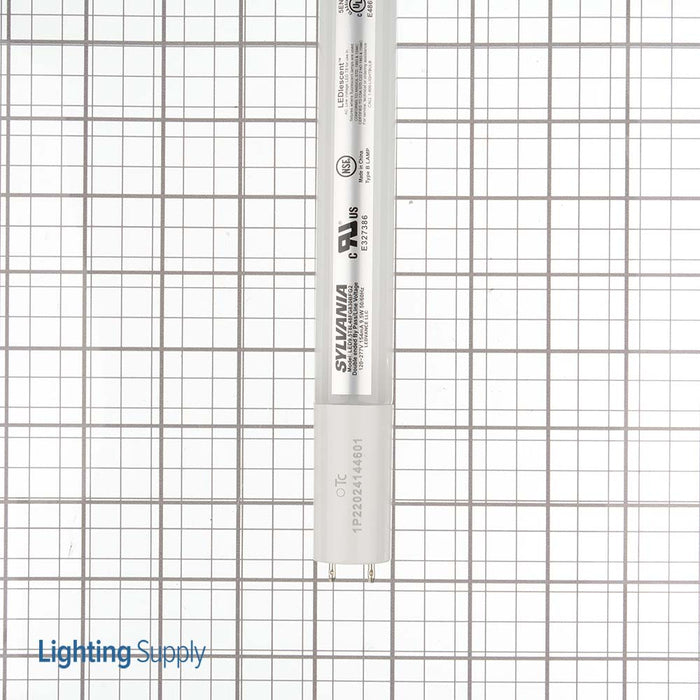 Sylvania LED9.5T8L48/FG/830/BFG2 4 Foot LEDlescent Ballast-Free Dimmable LED T8 Frosted Glass 9.5W 120-277V 82 CRI 1600Lm 3000K (41446)
