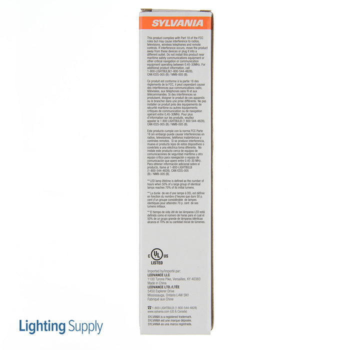 Sylvania LED9/PB/GX24Q/H/841/G2 LED Pin Base 9W 80 CRI 1000Lumen 4100K 50000 Hours (75037)