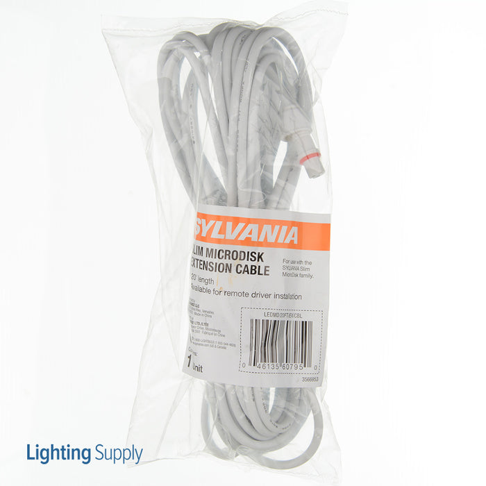 Sylvania LEDMD20FTEXCBL 20 Foot Extension Cable For LED Microdisk (60795)