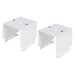 Sylvania LNHIBA3A/SURFMTGBRACKET/WH Linear High Bay 3A Surface Mounting Brackets White (62107)