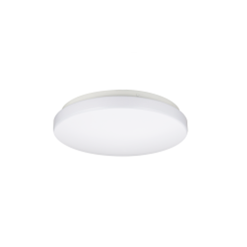 Sylvania PUFF11R1100ST9SC3 Slimpuff 11 Inch LED Ceiling Fixture 5 CCT 2700K/3000K/3500K/4000K/5000K 1100Lm 90 CRI Triac Dimming 120V White (62040)