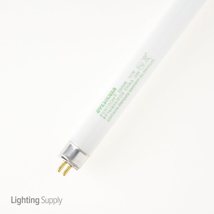 Sylvania FP14/835/ECO 14W T5 Fluorescent 3500K Neutral White 82 CRI Miniature Bi-Pin Base (20908)
