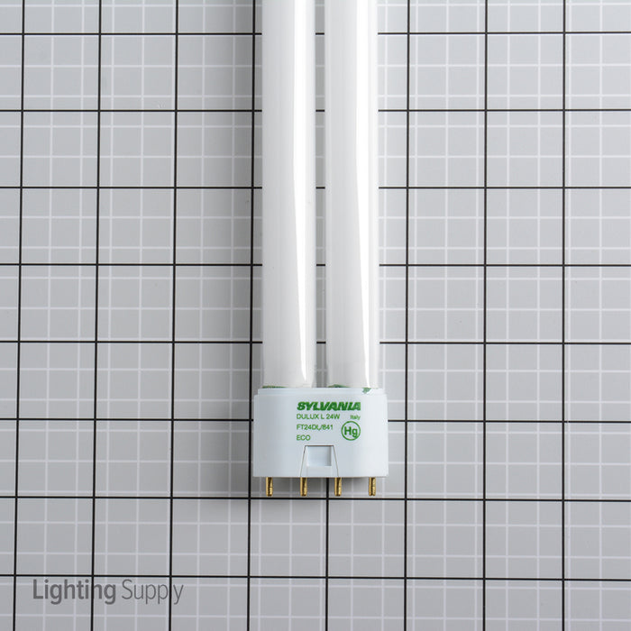 Sylvania FT24DL841ECO 24W Pin-Based Compact Fluorescent 4100K 82 CRI 2G11 Base (20596)