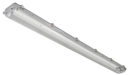 Sylvania TUBEREADY/T8BFVAPOR/2LAMP/48GR LED T8 Lamp-Ready 4 Foot Vapor Tight Fixture Gray Excludes Tubes (65656)
