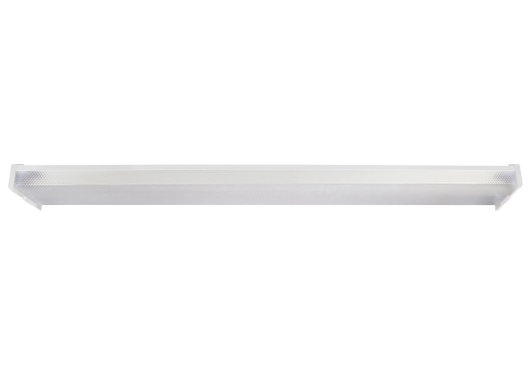 Sylvania TUBEREADY/T8BFWRAP/2LAMP/48/WH LED T8 Lamp-Ready 4 Foot Wrap Fixture White Excludes Tubes (65655)