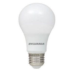 Sylvania LED6A19F82710YVRP2 6W A19 LED 2700K 120V 450Lm 80 CRI Medium E26 Base Frosted Bulb 2 Pack/Priced Per Each (74077)