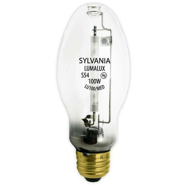 EIKO LU100/MED 100W HPS Bulb - ED17 Shape Medium Base For Grow Lights & Industrial Use