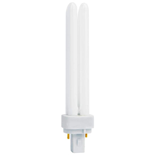 Sylvania CF26DD/841/ECO 26W T4 Quad Tube Compact Fluorescent 4100K 82 CRI Bi-Pin G24D-3 Plug-In Base Bulb (21115)