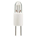 Standard .04 Amp .625 Inch T1.75 Incandescent 28V Mini Bi-Pin Base Clear Miniature Bulb (#7387)