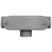 MORRIS 2-1/2 Inch PVC T Conduit Body (T250CBPK)