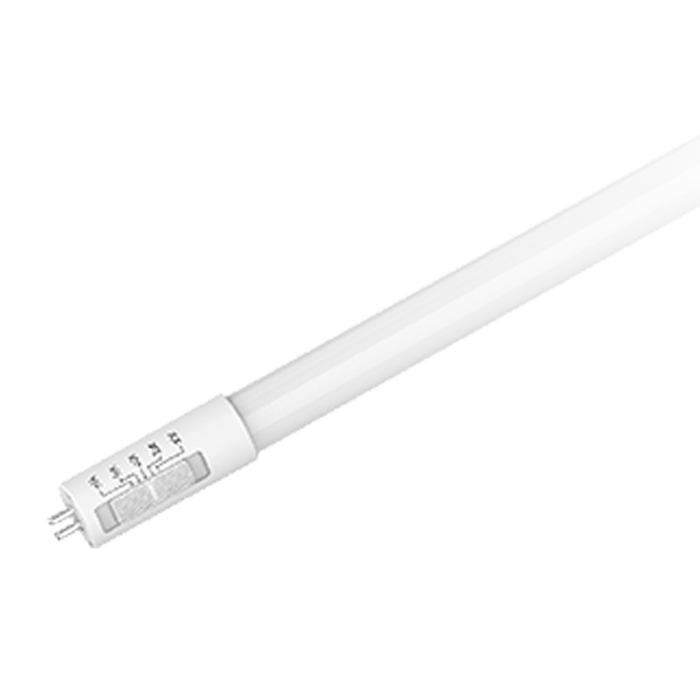 RAB LED T5HO 4 Foot Glass 25W Type B CCT Selectable 3000K/3500K/4000K/5000K/6500K 80 CRI 3300Lm G5 Base (T5HO-25-48G-8CCT-SD-BYP)