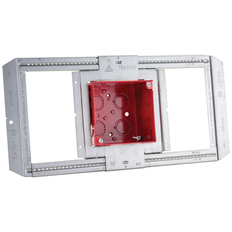 Caddy HD Telescoping Bracket Assembly With Fire Alarm Box (TBFB)