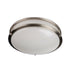 TCP LED Flush Mount 12 Inch 5000K Dimmable Brushed Nickel 1400Lm (219F12A250KBN)