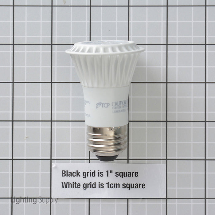 TCP 7W 3000K PAR16 LED 3000K 120V 525Lm 82 CRI Medium E26 Base Flood Bulb (LED7P1630KFL)