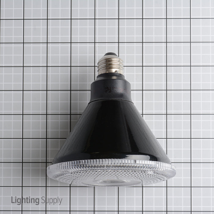 TCP LED 17W P38 Dimmable 3000K Flood Black (LED17P38D30KFLB)