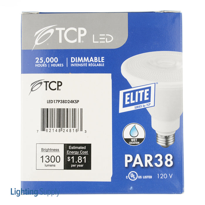 TCP LED 17W P38 Dimmable 2400K SP (LED17P38D24KSP)