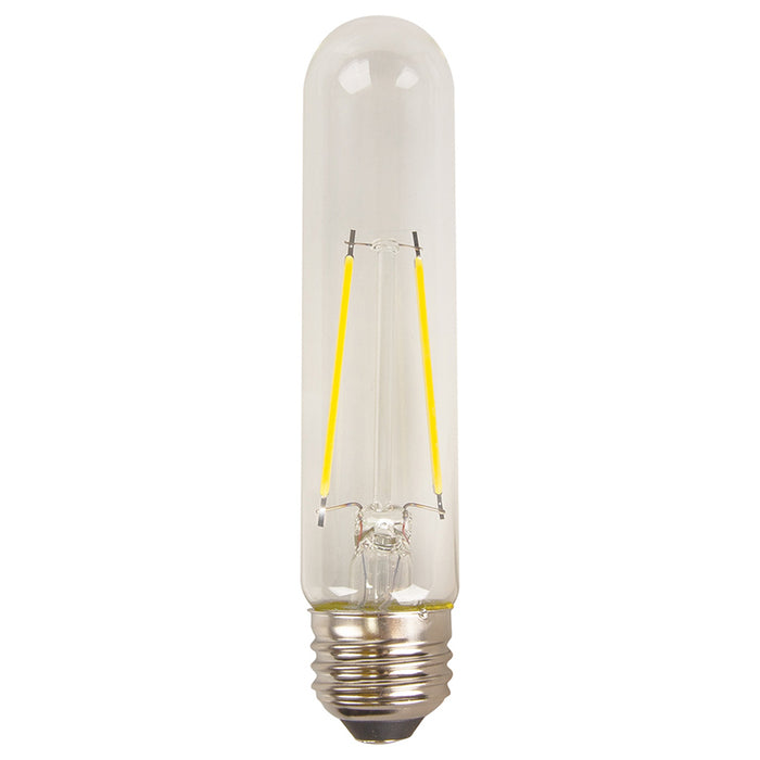 TCP LED Classic Filament T-Lamps T10 25W 5000K E26 Clear (FT1005D2550EC)