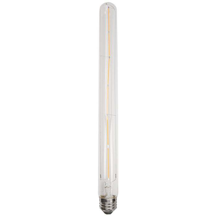 TCP LED Classic Filament T-Lamps T30 60W 2700K E26 Clear (FT3014D6027EC)