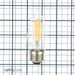 TCP LED Classic Filaments 3W B11 Dimmable 15000 Hours 25W Equivalent 2700K 250Lm E26 Base Clear 95 CRI (FB11D2527E26SCL95)