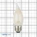 TCP LED Classic Filaments 3W F11 Dimmable 15000 Hours 25W Equivalent 2700K 250Lm E26 Base Frost 95 CRI (FF11D2527E26SFR95)