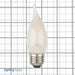TCP LED Classic Filaments 4W F11 Dimmable 15000 Hours 40W Equivalent 2400K 300Lm E26 Base Frost 92 CRI (FF11D4024E26SFR92)