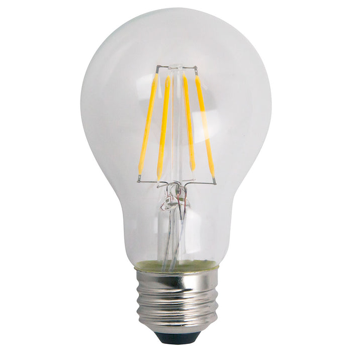 TCP LED Filament Lamp A19 40W Incandescent Replacement 2200K 4.5W Clear (FA19D4022KC)