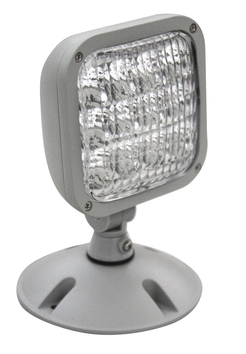 TCP LED Outdoor Thermoplastic/Die-Cast Remote Single Head Gray (LEDRH1)