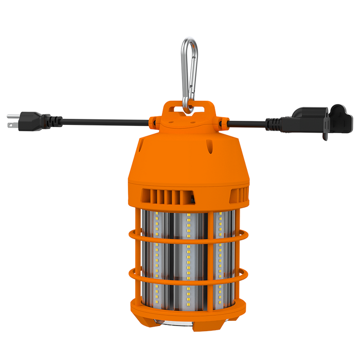 RAB 100W Temporary LED Work Light 12000Lm 5000K 120-277V US Cord And Plug Linkable Up to 600W Maximum (TEMP17-100)
