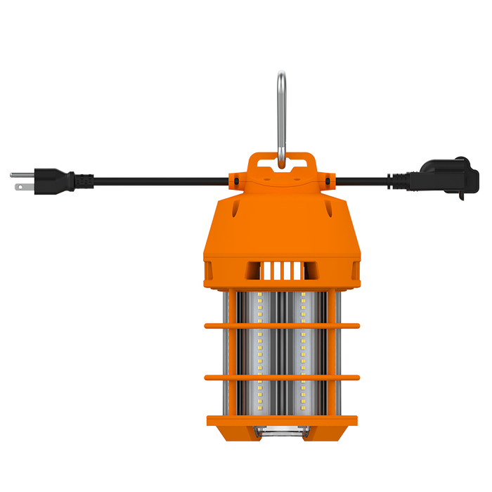 RAB 100W Temporary LED Work Light 12000Lm 5000K 120-277V US Cord And Plug Linkable Up to 600W Maximum (TEMP17-100)