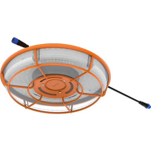 RAB LED Temporary UFO High Bay 120-277Vac 130W 15600Lm 5000K 80 CRI Orange (TEMPBAY-130)