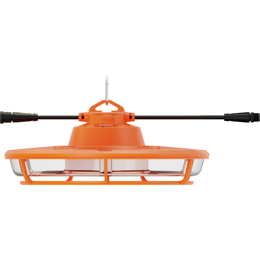 RAB LED Temporary UFO High Bay 120-277Vac 130W 15600Lm 5000K 80 CRI Orange (TEMPBAY-130)