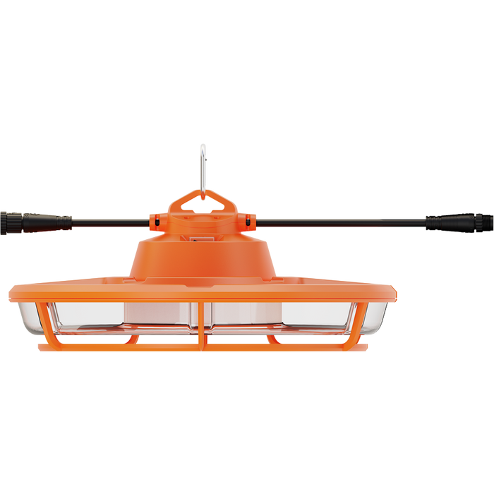 RAB LED Temporary UFO High Bay 120-277Vac 130W 15600Lm 5000K 80 CRI Orange (TEMPBAY-130)