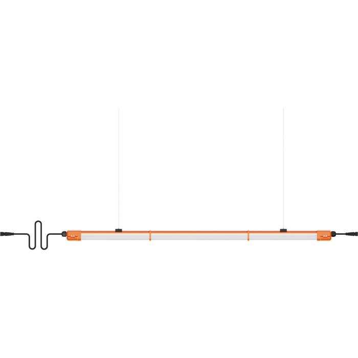RAB LED Temporary Linear Strip Light 120-277Vac 90W 10800Lm 5000K 80 CRI Orange (TEMPLIN-90)