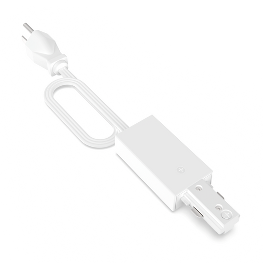 RAB 12 Foot Long Grounded Cord And Plug White (TK-CP)