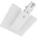 RAB Track Junction Box End Feed White (TK-JB)