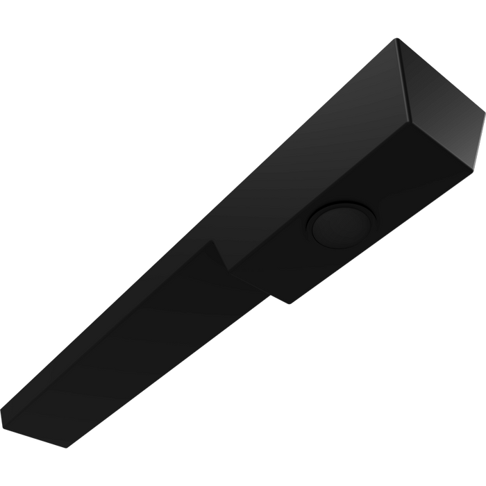 RAB Track Suspension Top Access End Feed Wired Cover Black (TK-SEFWC/B)