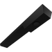RAB Track Suspension Top Access End Feed Wired Cover Black (TK-SEFWC/B)