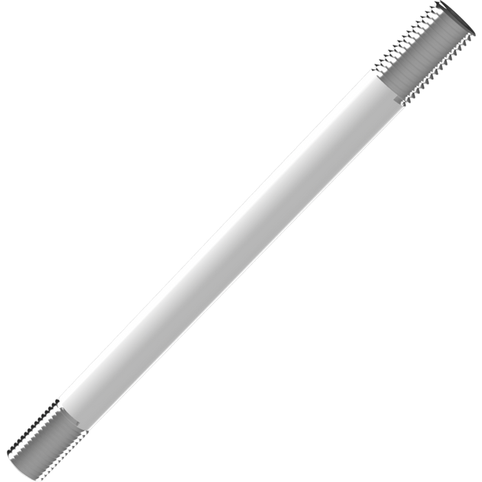 RAB Track Suspension Stem 6 Inch White (TK-SS6)