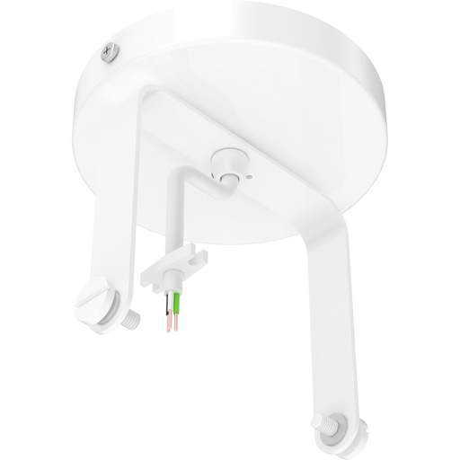 RAB Track22 Track Light Large White Monopoint Ceiling Mount Kit (TK22L-CM-KIT)